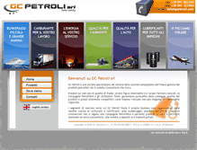 Tablet Screenshot of gcpetroli.com